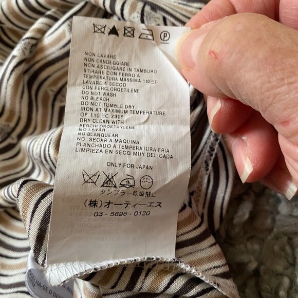 Sportmax Bell Sleeve Blouse | Cotton & Silk Luxury Max Mara Design - Picture 8 of 12